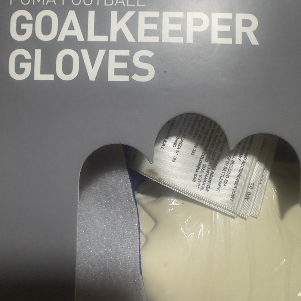 New $140 MSRP Puma Ultra Ultimate Hybrid Cut Goalie Gloves Blue 11 041948 01 - Picture 4 of 10